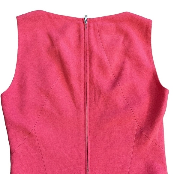 Antonio Berardi Salmon Pink Sheath Cocktail Back Zipper Italian Made Women’s S/M - Picture 5 of 15